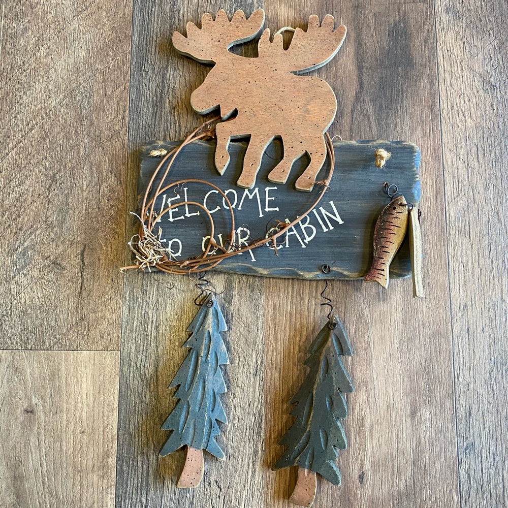 Cabin sign